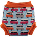 Cueca de banho reutilizável Close Pop-in com padrão de caravanas coloridas