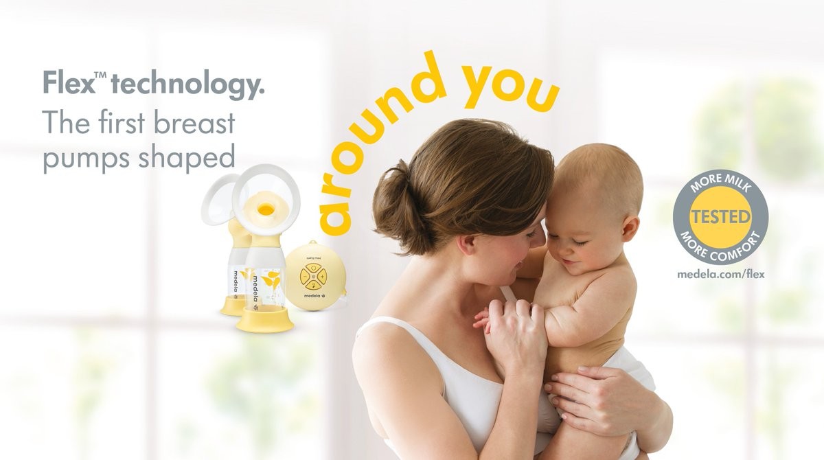 Medela Extrator de leite elétrico Swing Flex™ com tecnologia 2-Phase