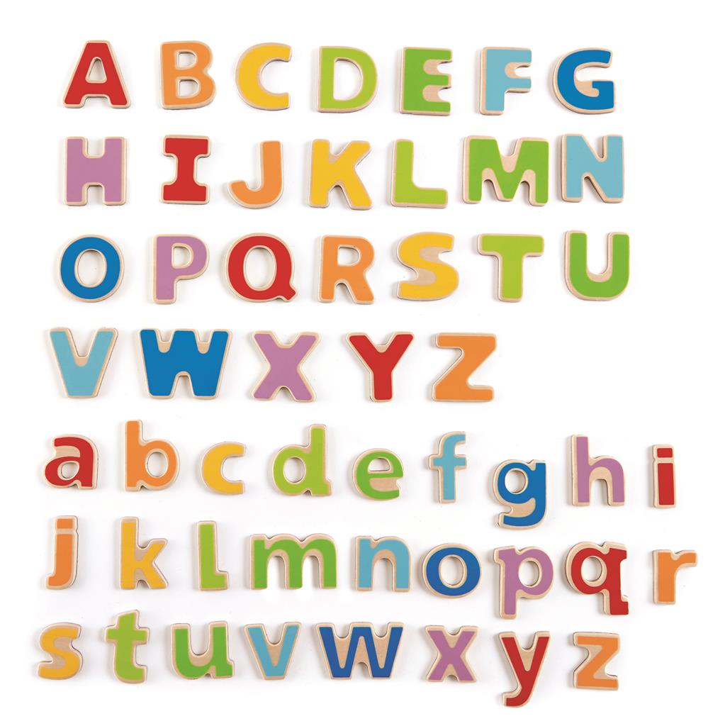 Hape Letras magnéticas maíusculas e minúsculas