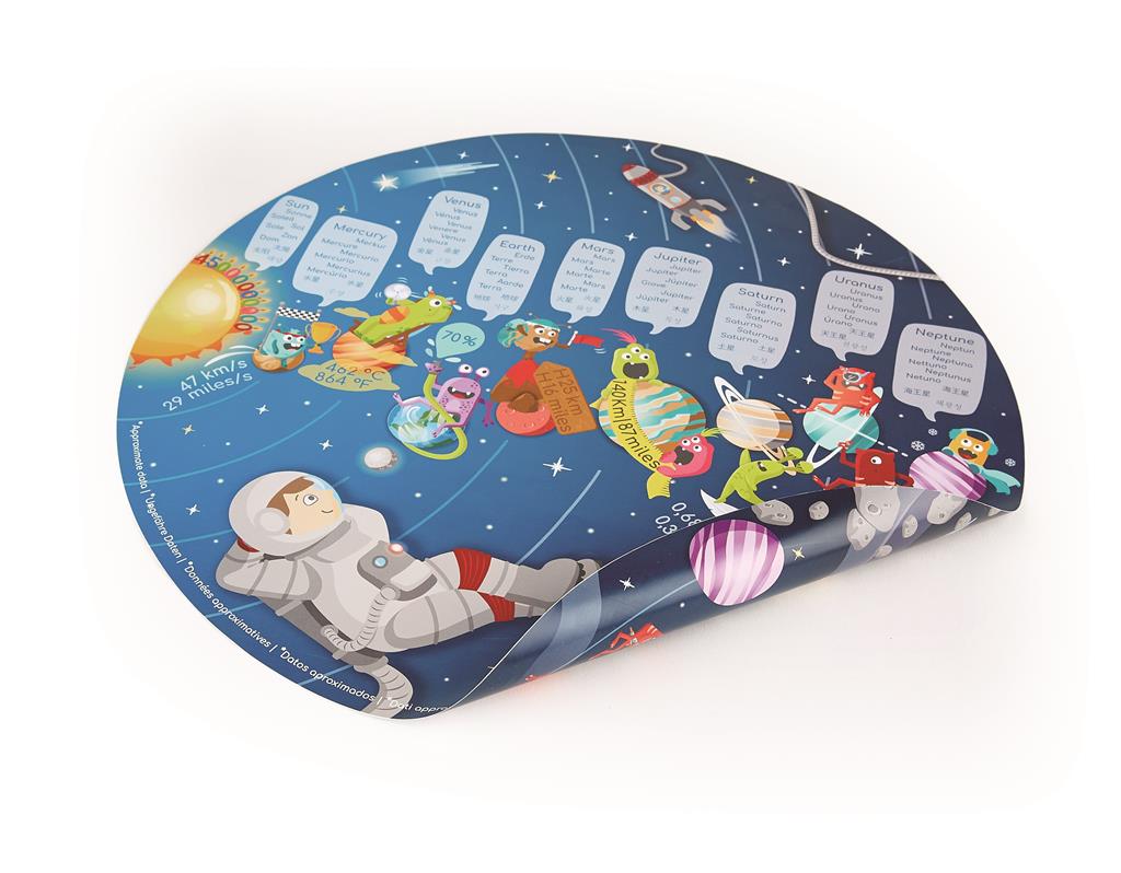 Hape Puzzle and Round Solar System Game