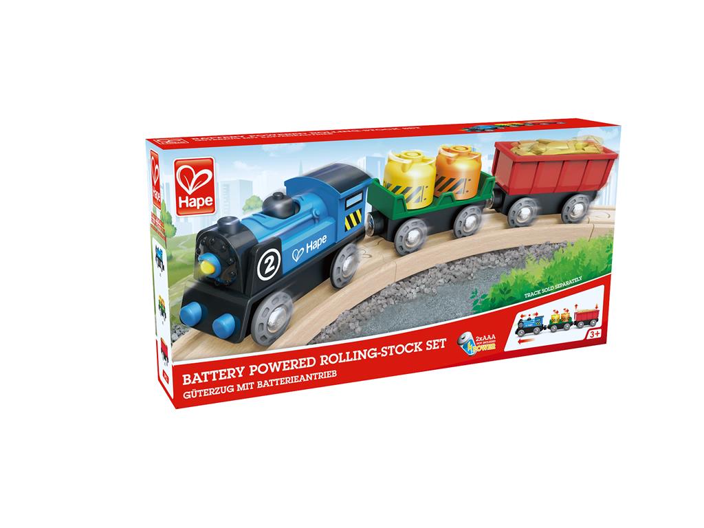 Hape Battery Operated Magnetic Car Train