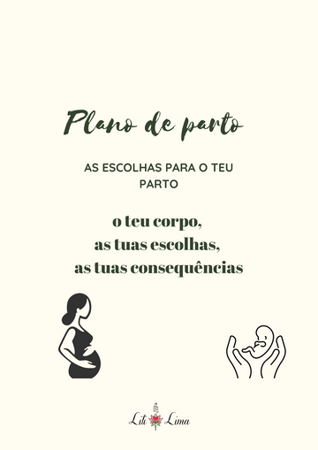 Capa do Ebook "Plano de Parto Checklist" da Gotu, com foco em decisões informadas sobre o nascimento.