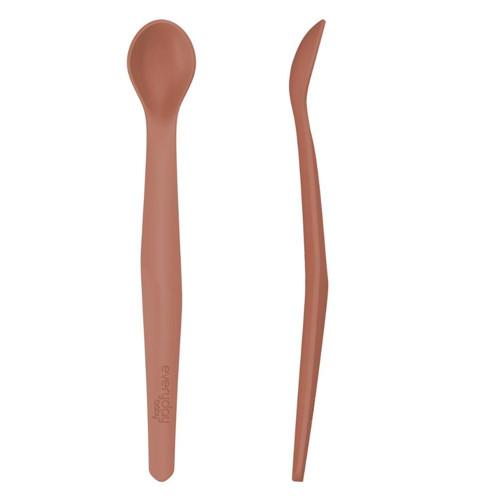 Everyday Baby Conjunto de 2 Colheres Silicone