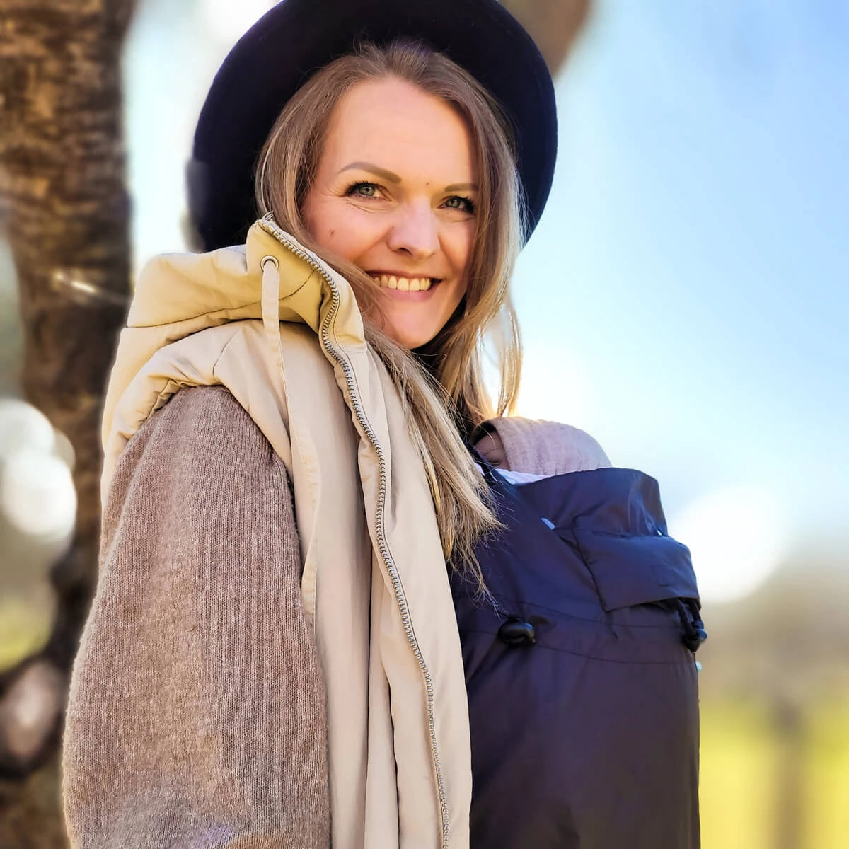 Capa Babywearing Hoppediz 3 em 1 Anthracite