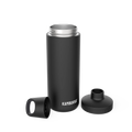 Garrafa térmica Kambukka Reno 500ml na cor azul-claro, vista frontal em estúdio, destacando o design moderno e a tampa giratória.