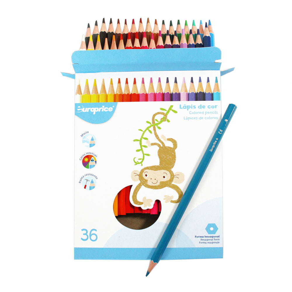 Europrice Colored Pencils - Hexagonal