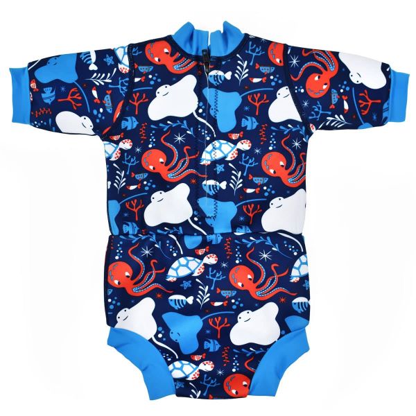 Splash About - Happy Nappy™ Wetsuit Under The Sea Thermal Beach/Pool Suit 3-14 Months