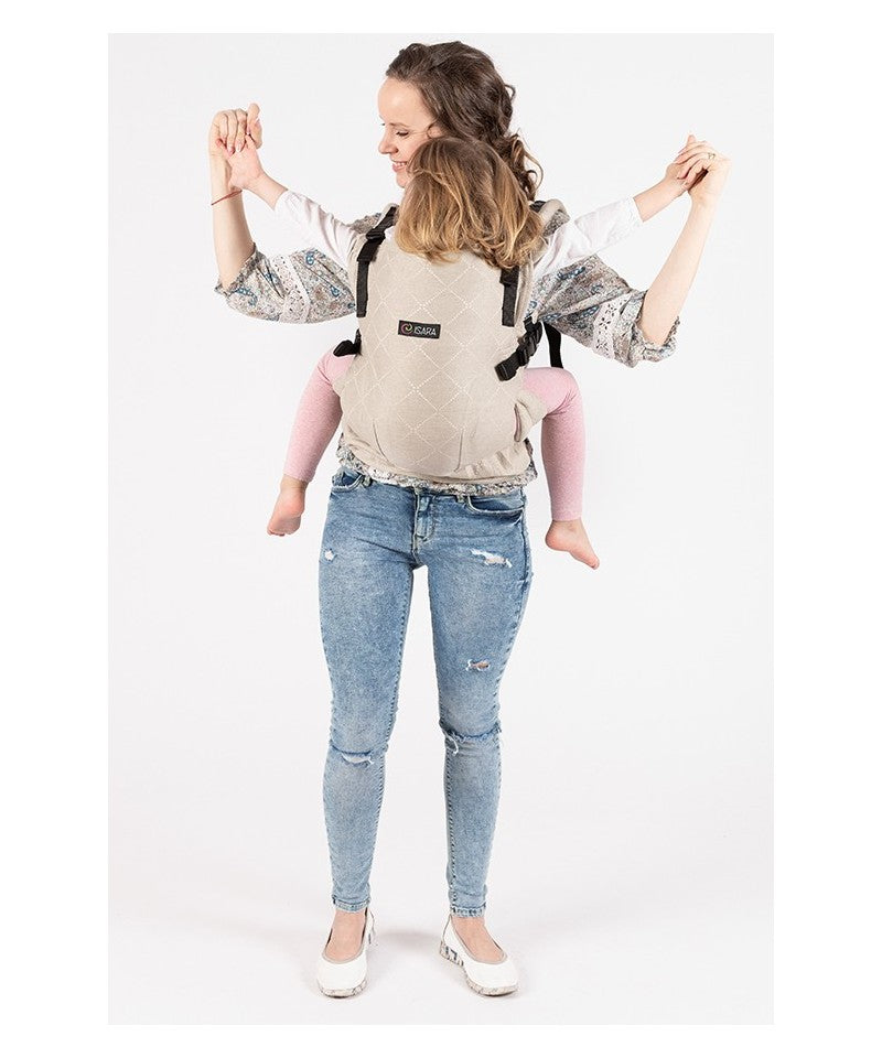 Mochila Isara THE One Ajustável AU NATUREL linen * por encomenda