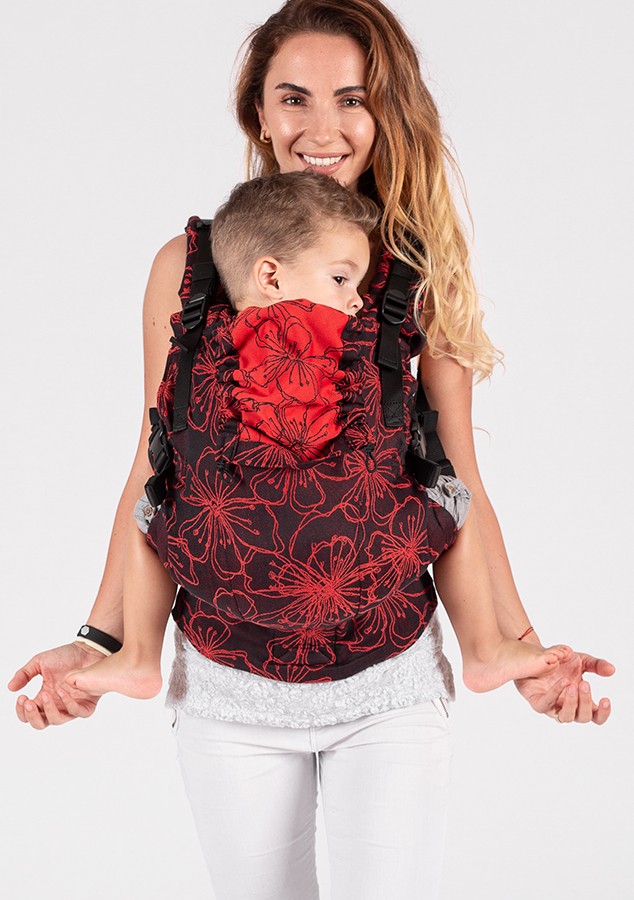 Mochila Ajustável Isara the One BLOOM IN NOIR