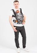 Mochila Ajustável Isara the One  KALEIDOSCOPIX BLACK DENIM