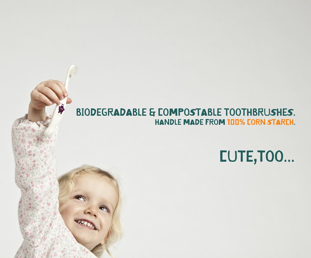Escova de dentes ecológica Unicórnio Jack N' Jill