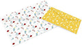 Envelopes decorados com padrões de animais e cogumelos para guardar memórias.