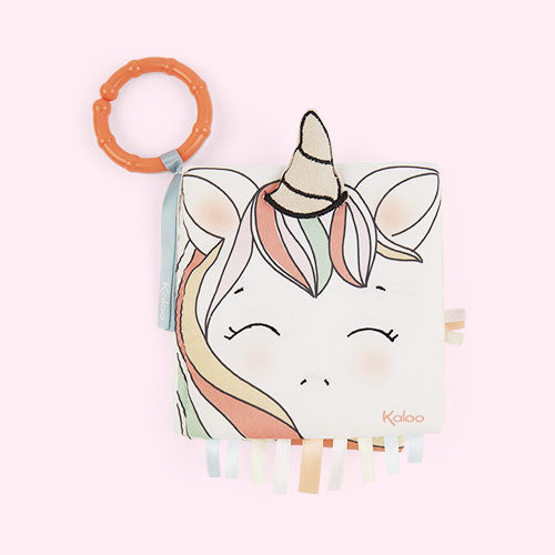Livro sensorial Kaloo - Happy Unicorn