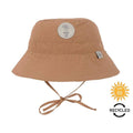 Lassig Chapéu panamá solar UV 80 Rust para bebé com atilhos, proteção UPF 80 e material reciclado.