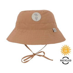 Lassig Chapéu panamá solar UV 80 Rust para bebé com atilhos, proteção UPF 80 e material reciclado.