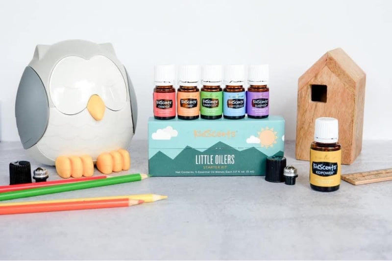 Young Living - kit inicial Difusor Mochinho com 5 óleos