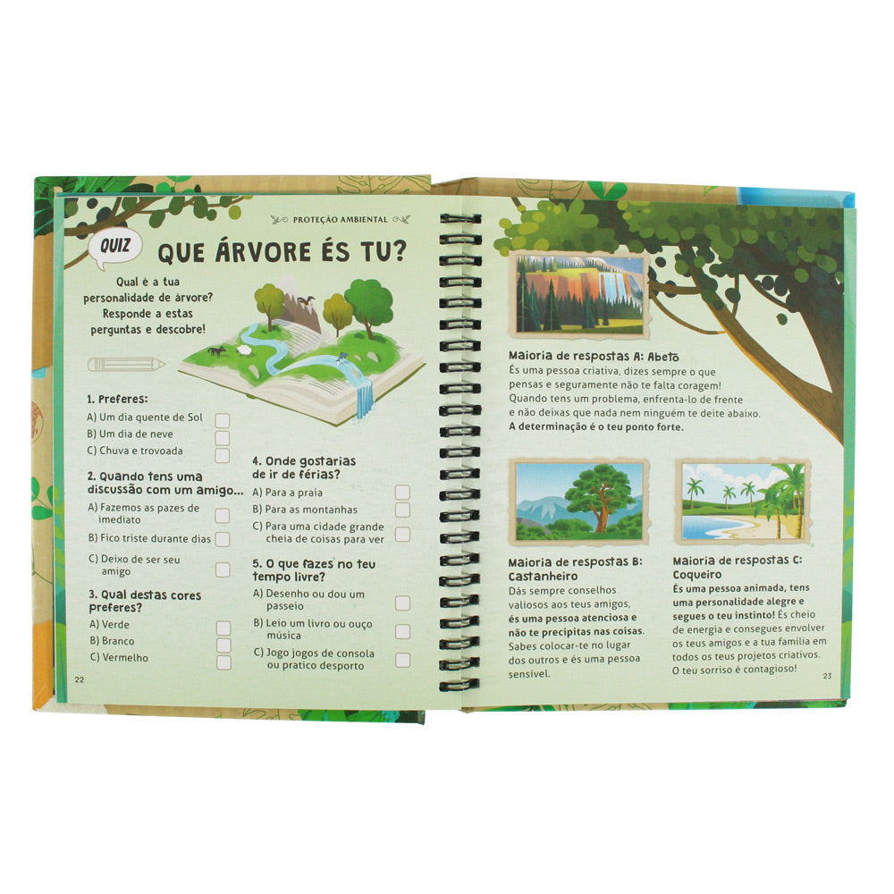 Capa do livro "O Livro Ecológico para Eco-Heróis Extraordinários", mostrando ilustrações de crianças envolvidas em atividades sustentáveis.