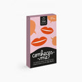 Embalagem do jogo de cartas "Minus - Conheces-me?" da the happy gang, mostrando o título e um design minimalista em tons pastel.