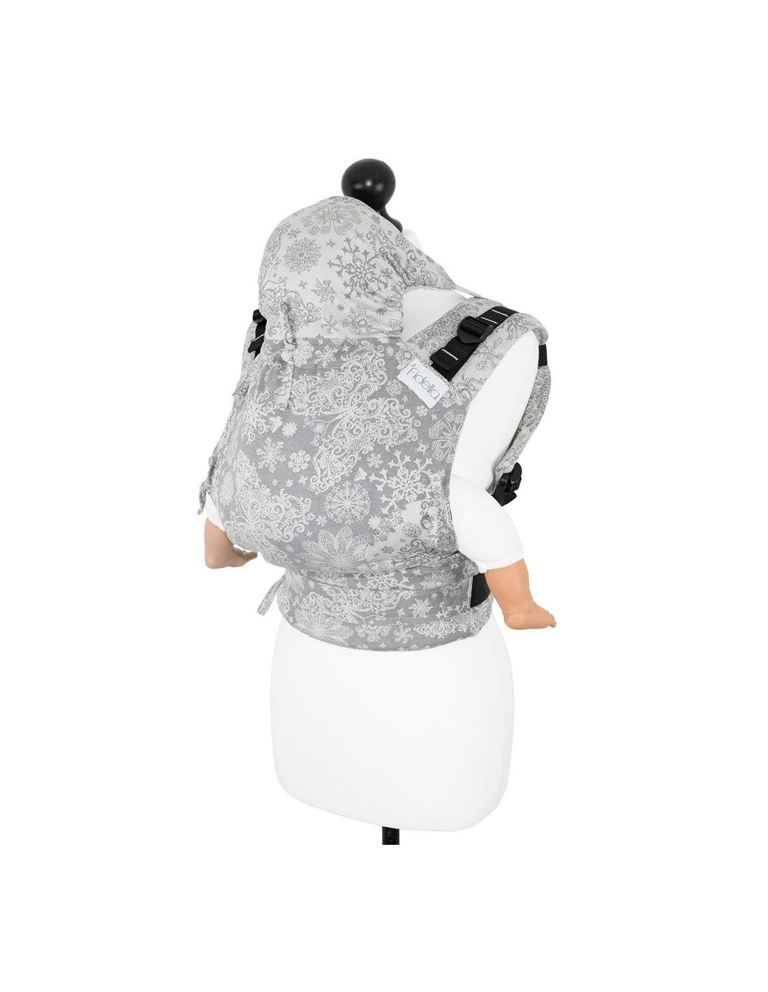 Mochila Fidella Fusion Evolutiva BabySize Iced Butterfly Grey