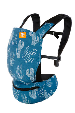 Mochila de transporte Tula Lite Ocotillo, ultracompacta, em cor Ocotillo, mostrando o design leve e ajustável.