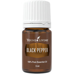 Frasco de óleo essencial de Pimenta Preta Young Living 5ml