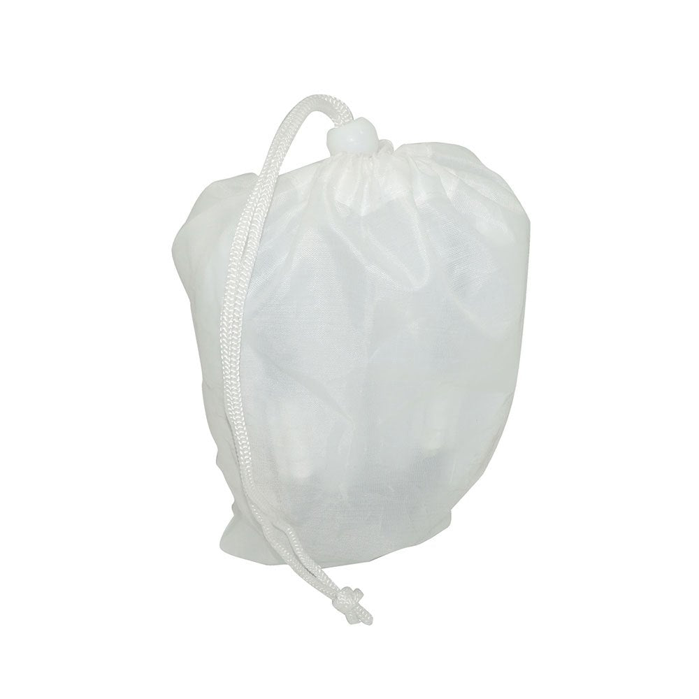 Bolsa de transporte branca para o redutor WC Olmitos, ideal para manter a higiene e portabilidade.