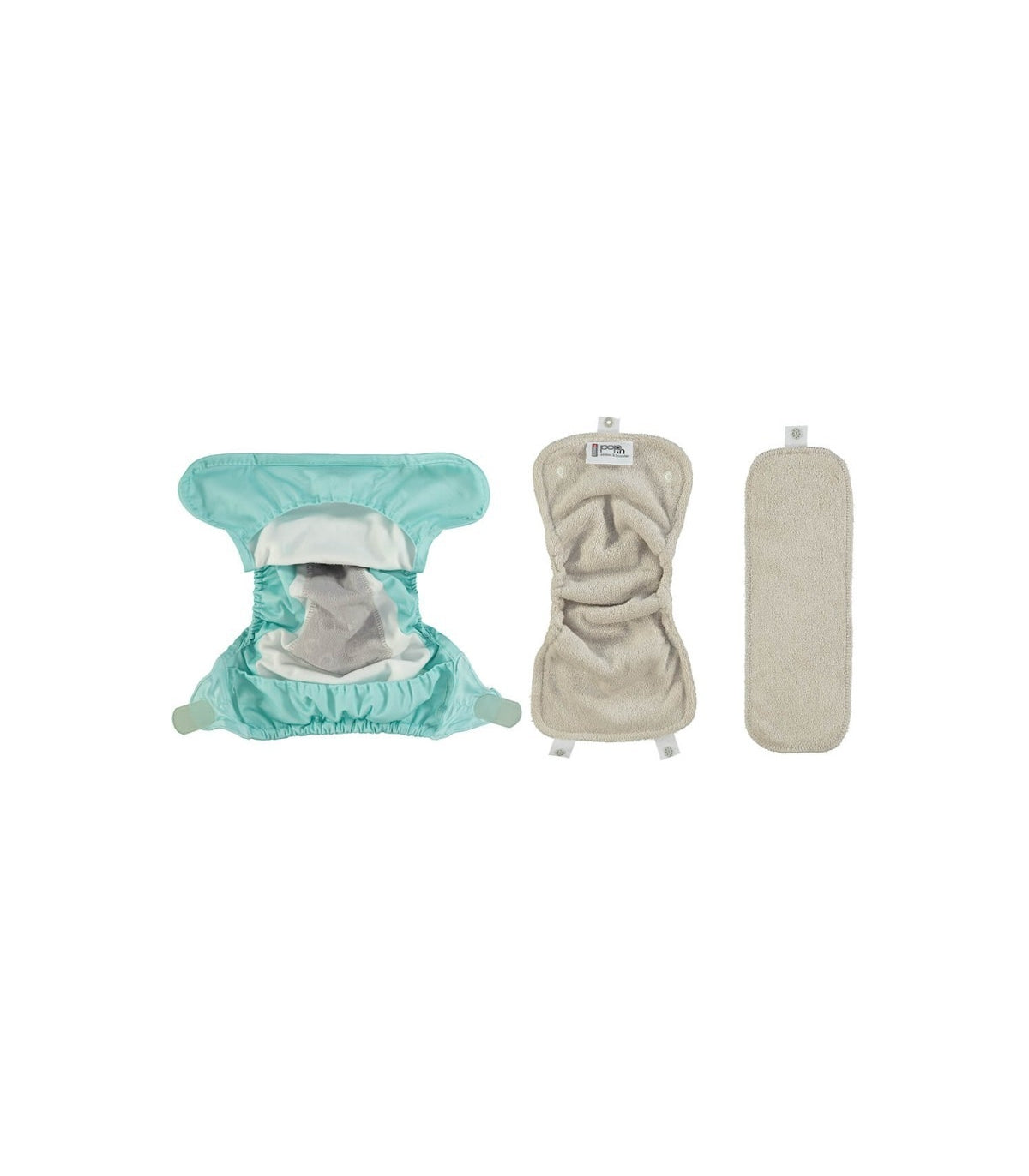 Cerrar Pañales Reutilizables Pack 5 Bambú Pastel *bajo pedido
