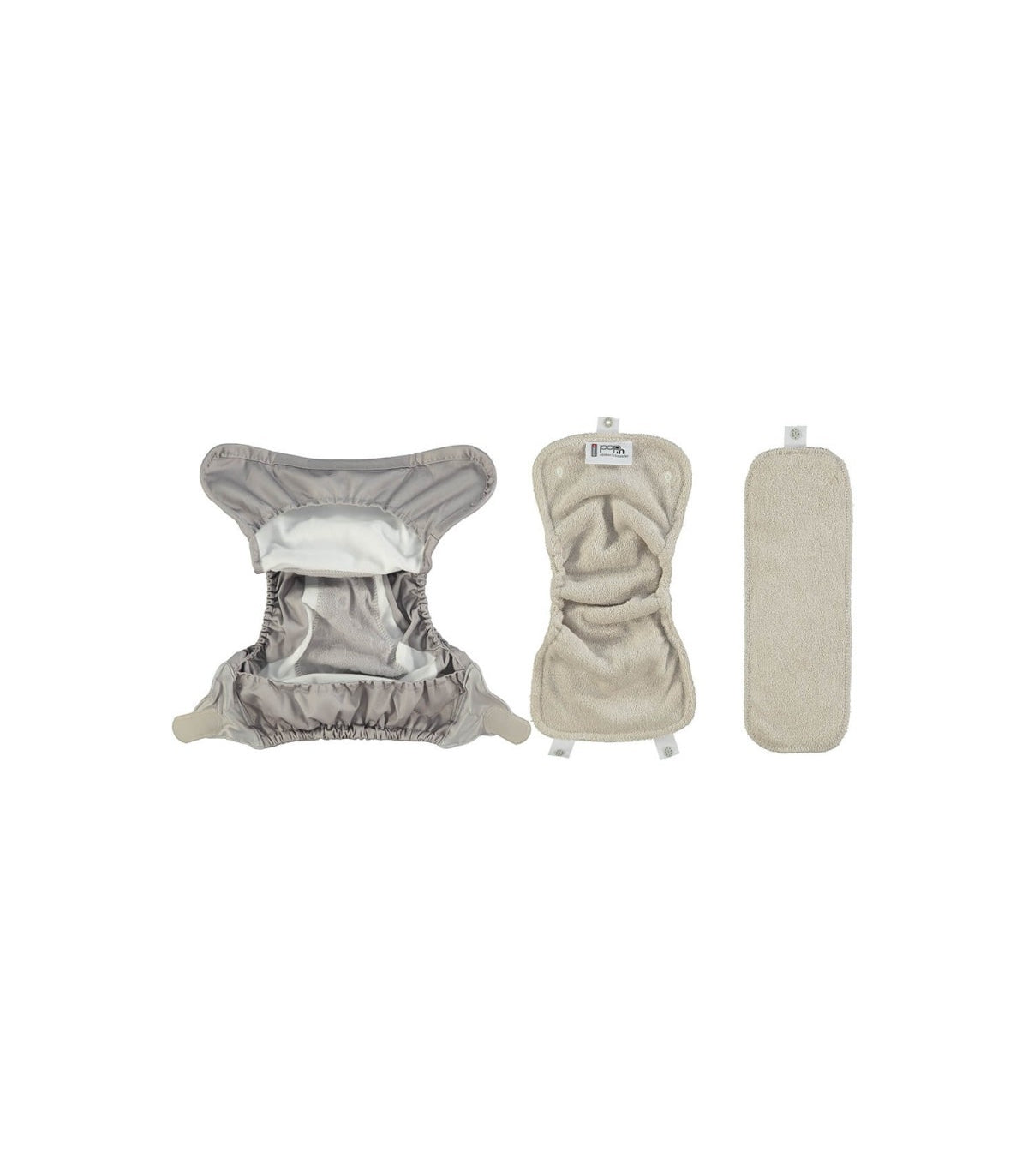 Cerrar Pañales Reutilizables Pack 5 Bambú Pastel *bajo pedido