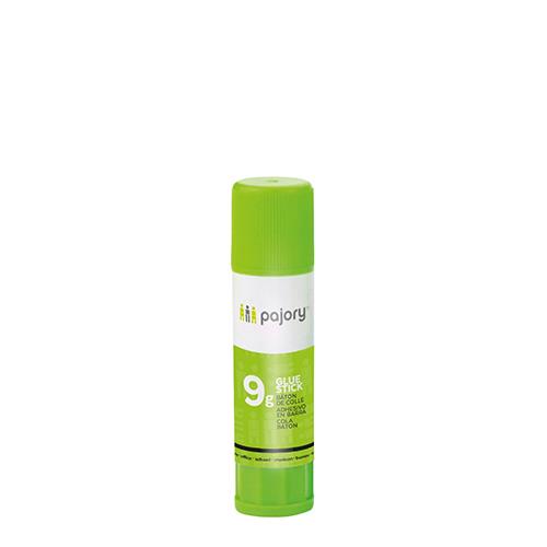 Stick de cola Pajory 9g em embalagem verde vertical.