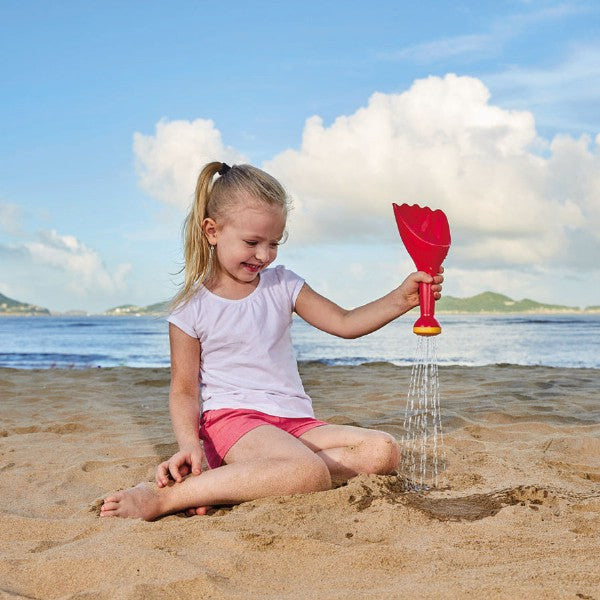 Hape pá regador de praia vermelha