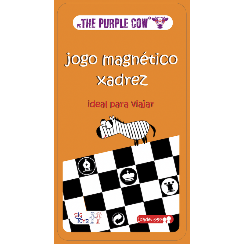 Purple Cow - JOGO MAGNÉTICO - XADREZ –