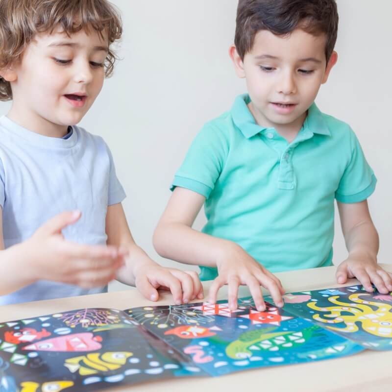 Poppik PANORAMA - cartel con pegatinas de Acuario 