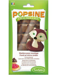 Embalagem de recarga de material de modelagem Popsine cor chocolate negro da Sentosphere.
