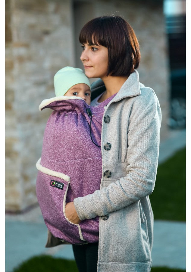 Capa 3 em 1 Babywearing Isara WILD CHERRY MELANGE