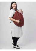 Capa 3 em 1 Babywearing Isara terracota - MERINO WOOL