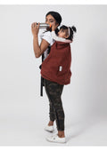 Capa 3 em 1 Babywearing Isara terracota - MERINO WOOL