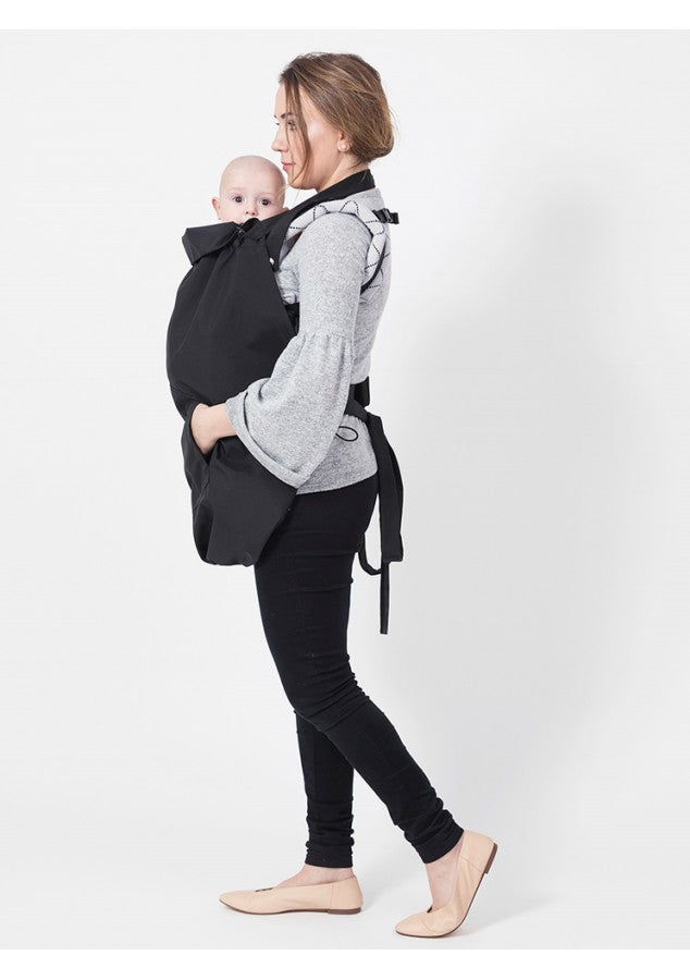 Capa chuva Babywearing Isara BACK-TO-BLACK