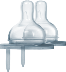 Palhinha de silicone 100% de grau médico Pura para biberão evolutivo e garrafa.