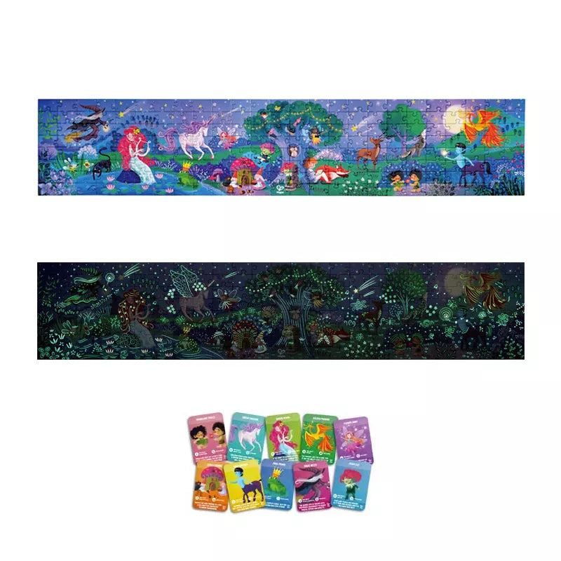 Hape Puzzle 150cm Bosque Mágico 200 piezas