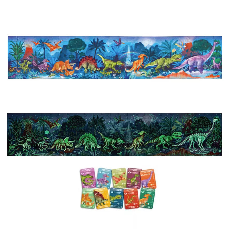 Hape Puzzle 150cm Dinosaurios 200 piezas