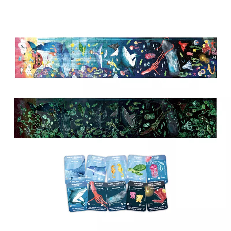 Hape Puzzle 150cm Vida en el Océano 200 piezas