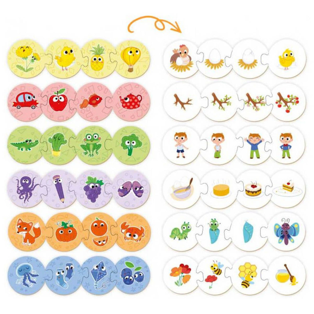 Classic World Puzzle 2 em 1 "Cores Divertidas"