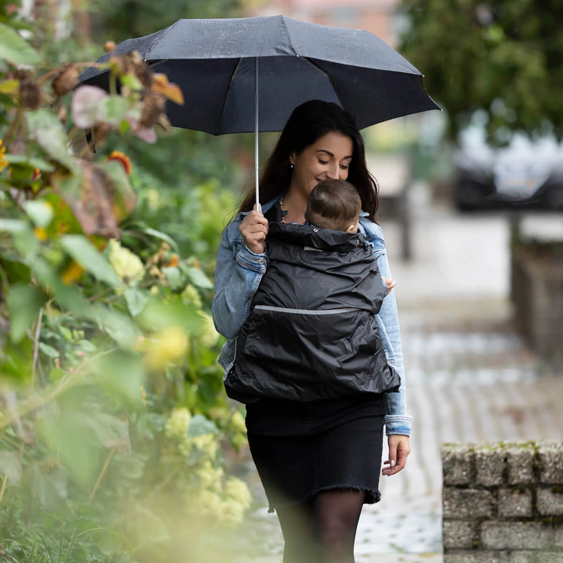 Portabebés Hoppediz Funda lluvia/viento