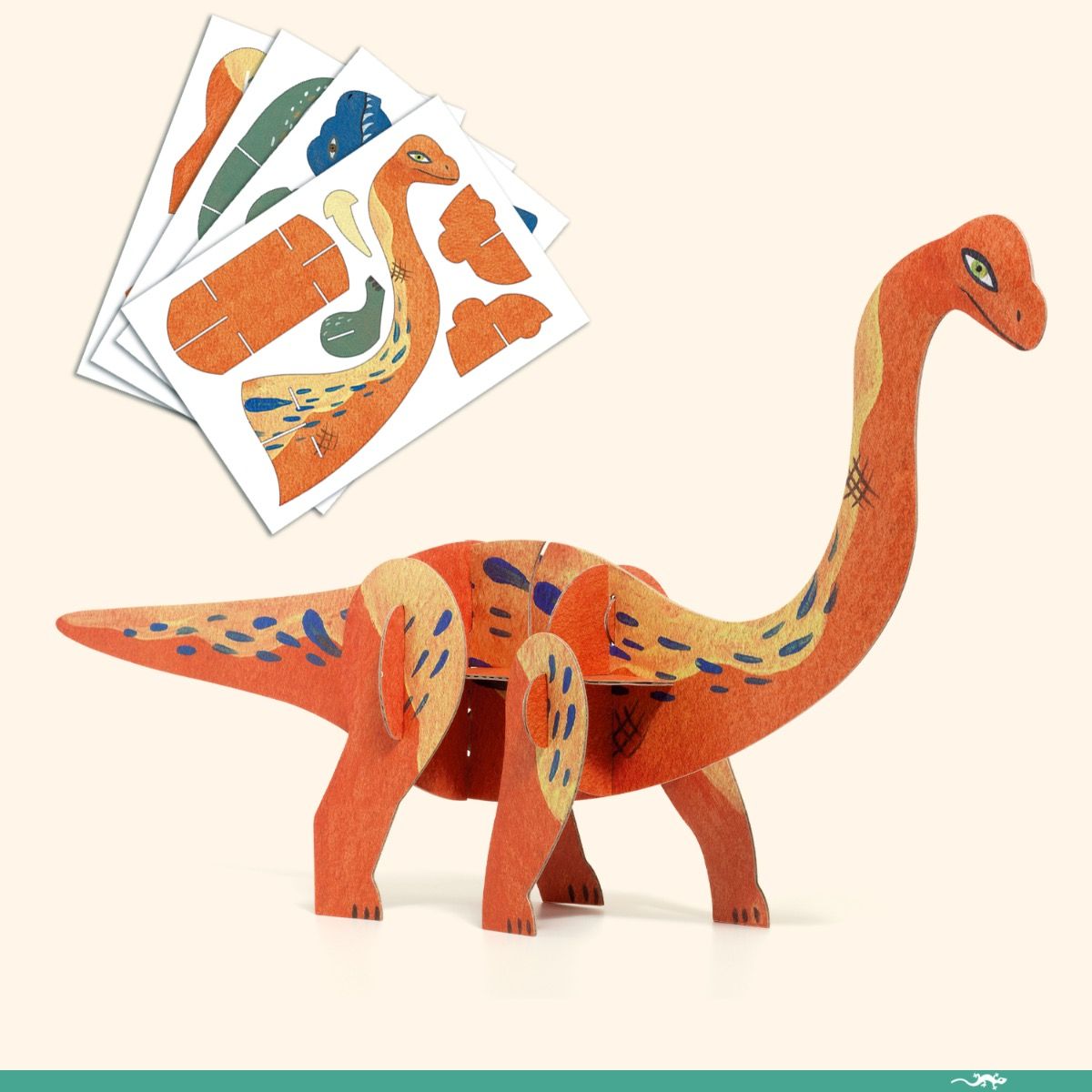 Actividades Djeco Dino Box - El mundo de los Dinosaurios