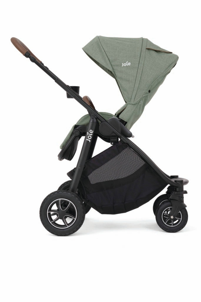 Joie DUO Reversible Versatrax stroller + Ramble XL carrycot