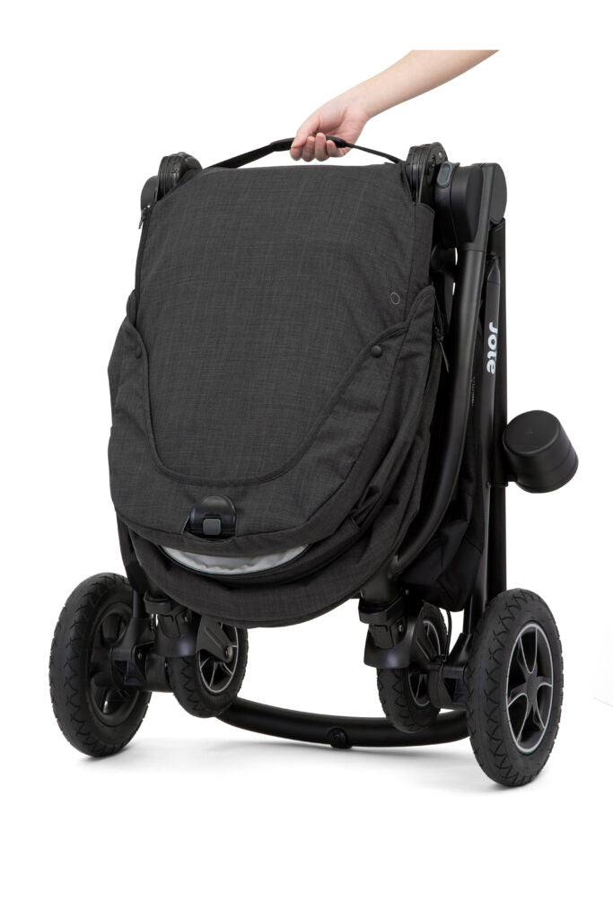 Joie DUO Reversible Versatrax stroller + Ramble XL carrycot