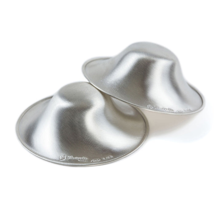 Imagem comparativa mostrando o Silverette Standard (45mm) e o Silverette XL (50mm) lado a lado para ajudar na escolha do tamanho.