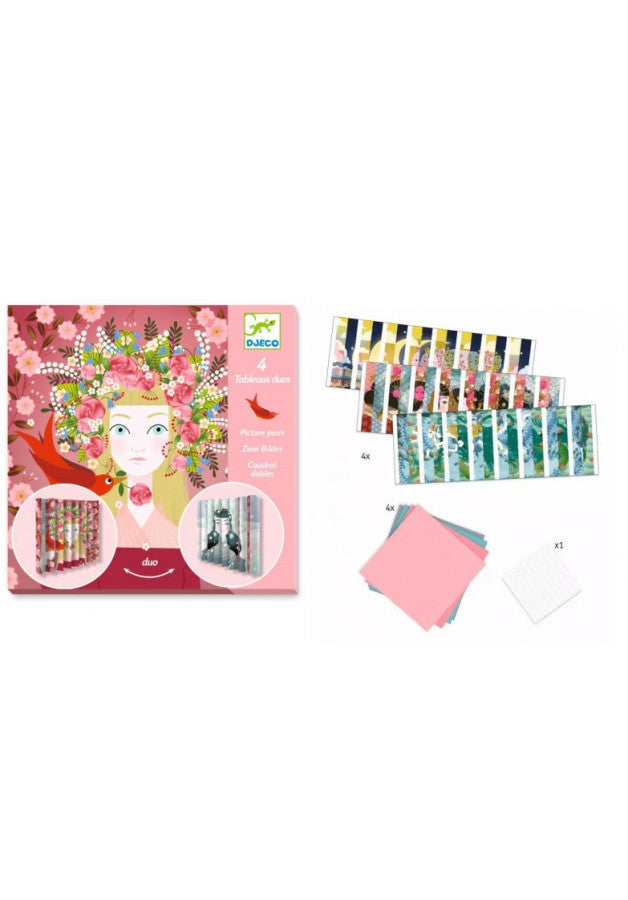 Djeco Activities folding pairs of pictures - Beautiful Queens