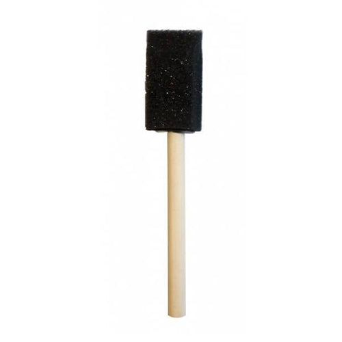Espátula de esponja Talens 25mm com ponta diagonal, ideal para aplicar tinta uniformemente sem deixar marcas.