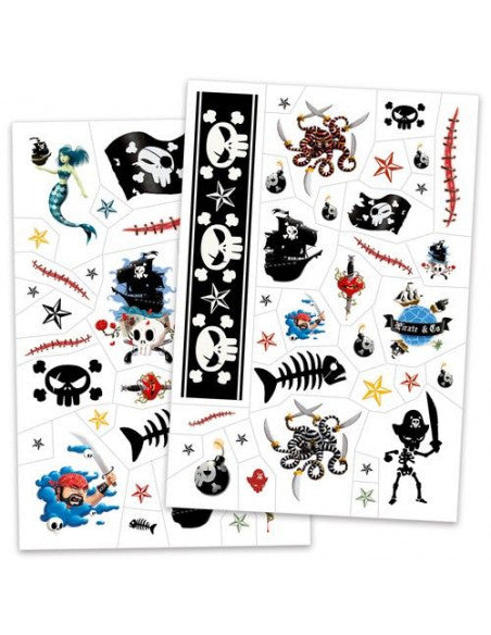 Djeco 50 Tatuagens Piratas